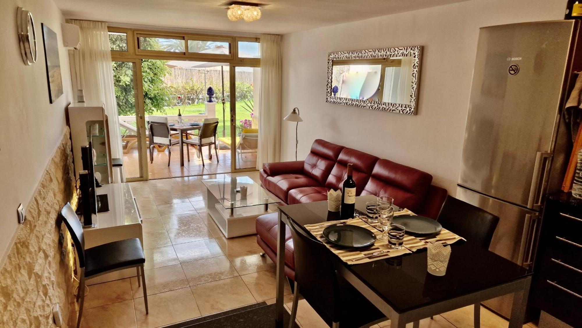 Tamaran 102 - Los Campos - Lux Garden Apt Near Dunes, Quiet-Central-Renovated San Bartolomé エクステリア 写真